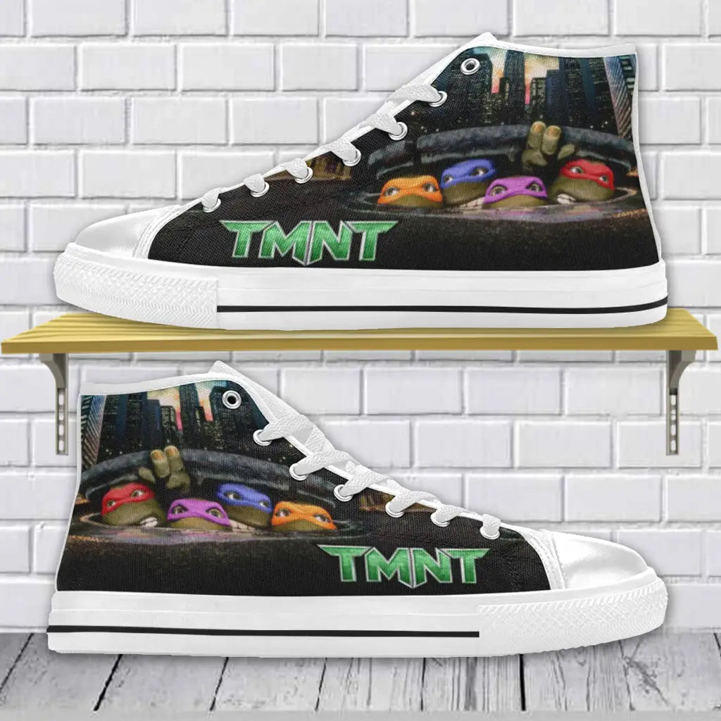 Teenage Mutant Ninja Turtles TMNT Shoes High Top Sneakers
