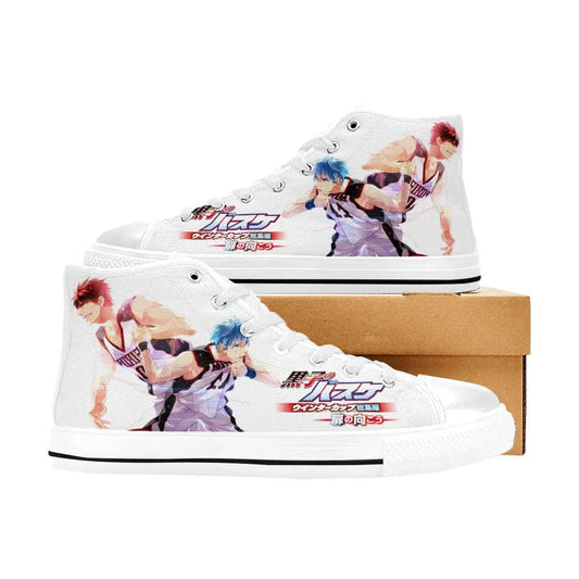 Tetsuya Kuroko Basketball Custom High Top Sneakers Shoes