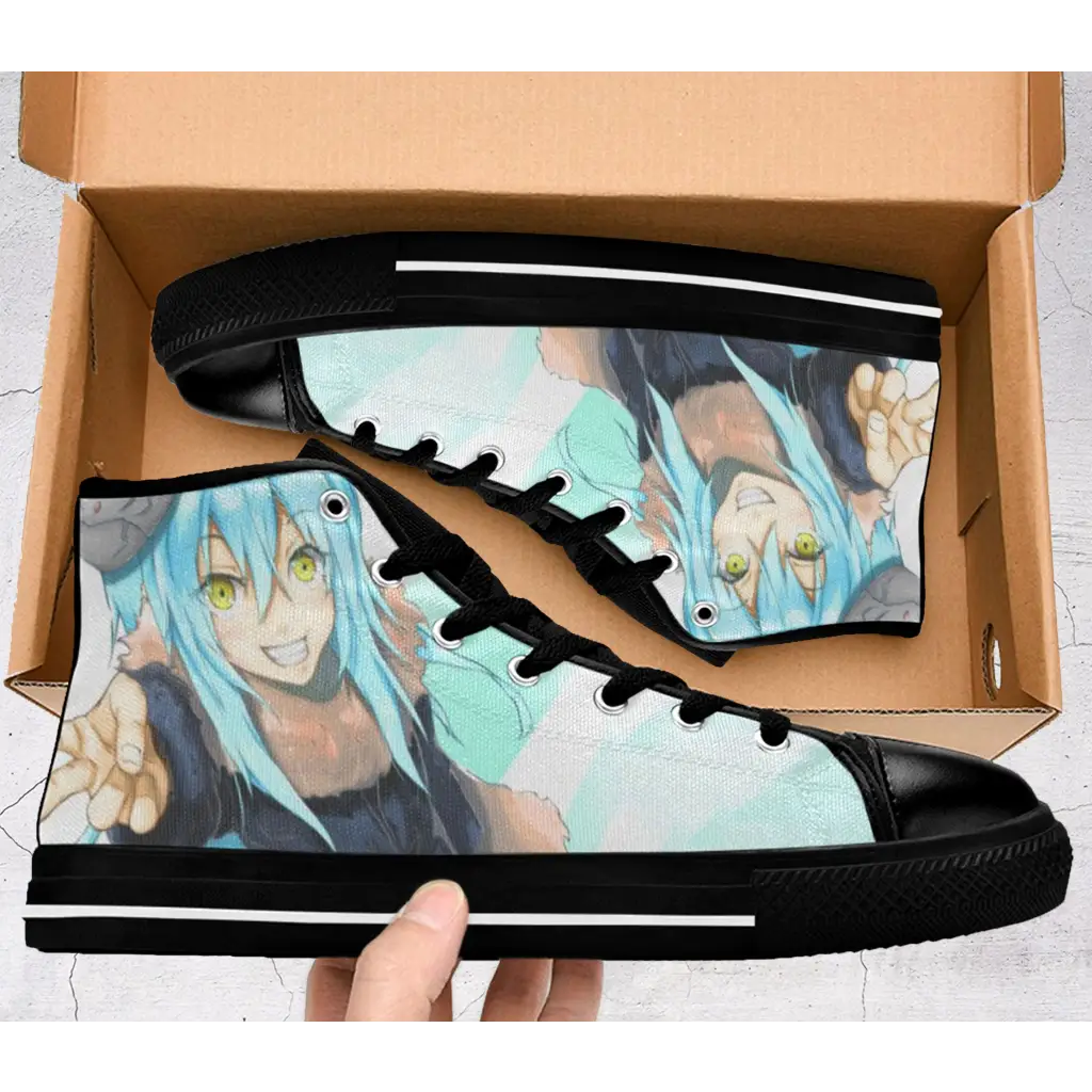 That Time I Got Reincarnated as a Slime Tensura Rimuru Tensei Shitara Slime Datta Ken Shoes High Top Sneakers