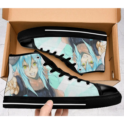 That Time I Got Reincarnated as a Slime Tensura Rimuru Tensei Shitara Slime Datta Ken Shoes High Top Sneakers