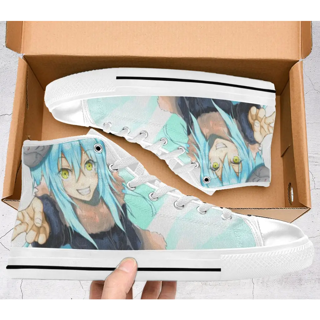 That Time I Got Reincarnated as a Slime Tensura Rimuru Tensei Shitara Slime Datta Ken Shoes High Top Sneakers