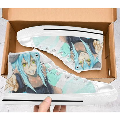 That Time I Got Reincarnated as a Slime Tensura Rimuru Tensei Shitara Slime Datta Ken Shoes High Top Sneakers