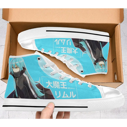 That Time I Got Reincarnated as a Slime Tensura Rimuru Shoes High Top Sneakers