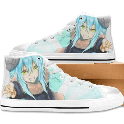 That Time I Got Reincarnated as a Slime Tensura Rimuru Tensei Shitara Slime Datta Ken Shoes High Top Sneakers