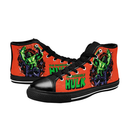 The Incredible Hulk Comic Custom High Top Sneakers Shoes