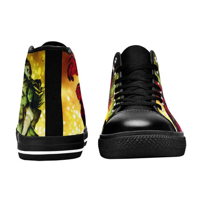 The Incredible Hulk Comic Custom High Top Sneakers Shoes