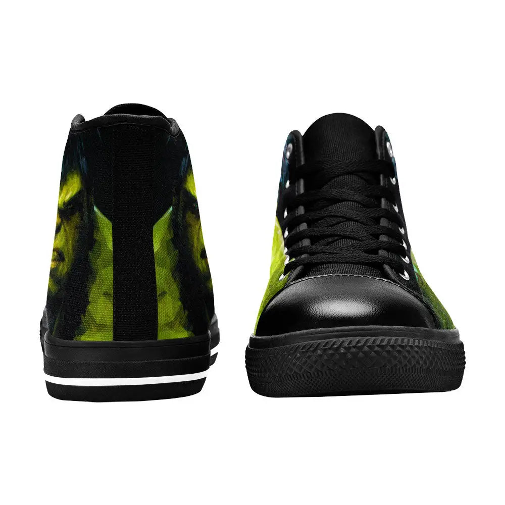 The Incredible Hulk Custom High Top Sneakers Shoes