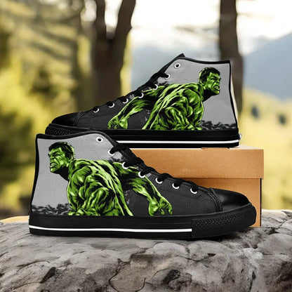 The Incredible Hulk Custom High Top Sneakers Shoes