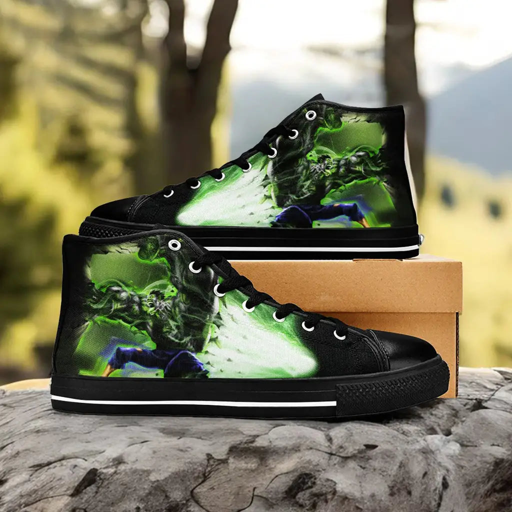 The Incredible Hulk Custom High Top Sneakers Shoes