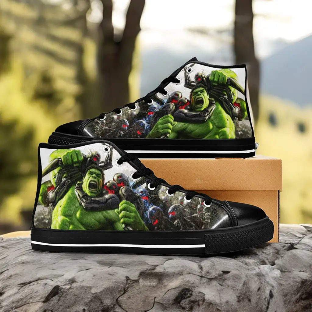 The Incredible Hulk Custom High Top Sneakers Shoes