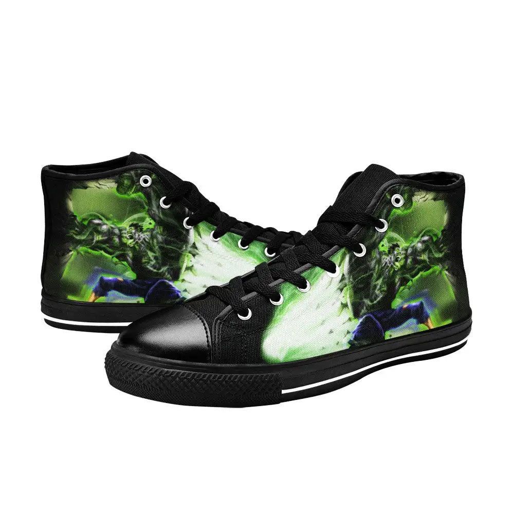 The Incredible Hulk Custom High Top Sneakers Shoes