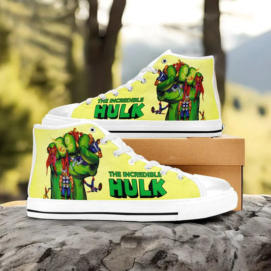 The Incredible Hulk Custom High Top Sneakers Shoes