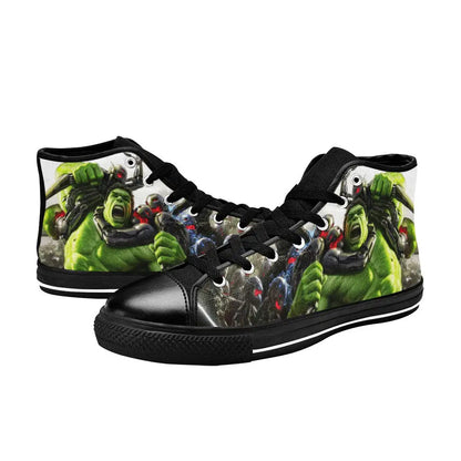 The Incredible Hulk Custom High Top Sneakers Shoes