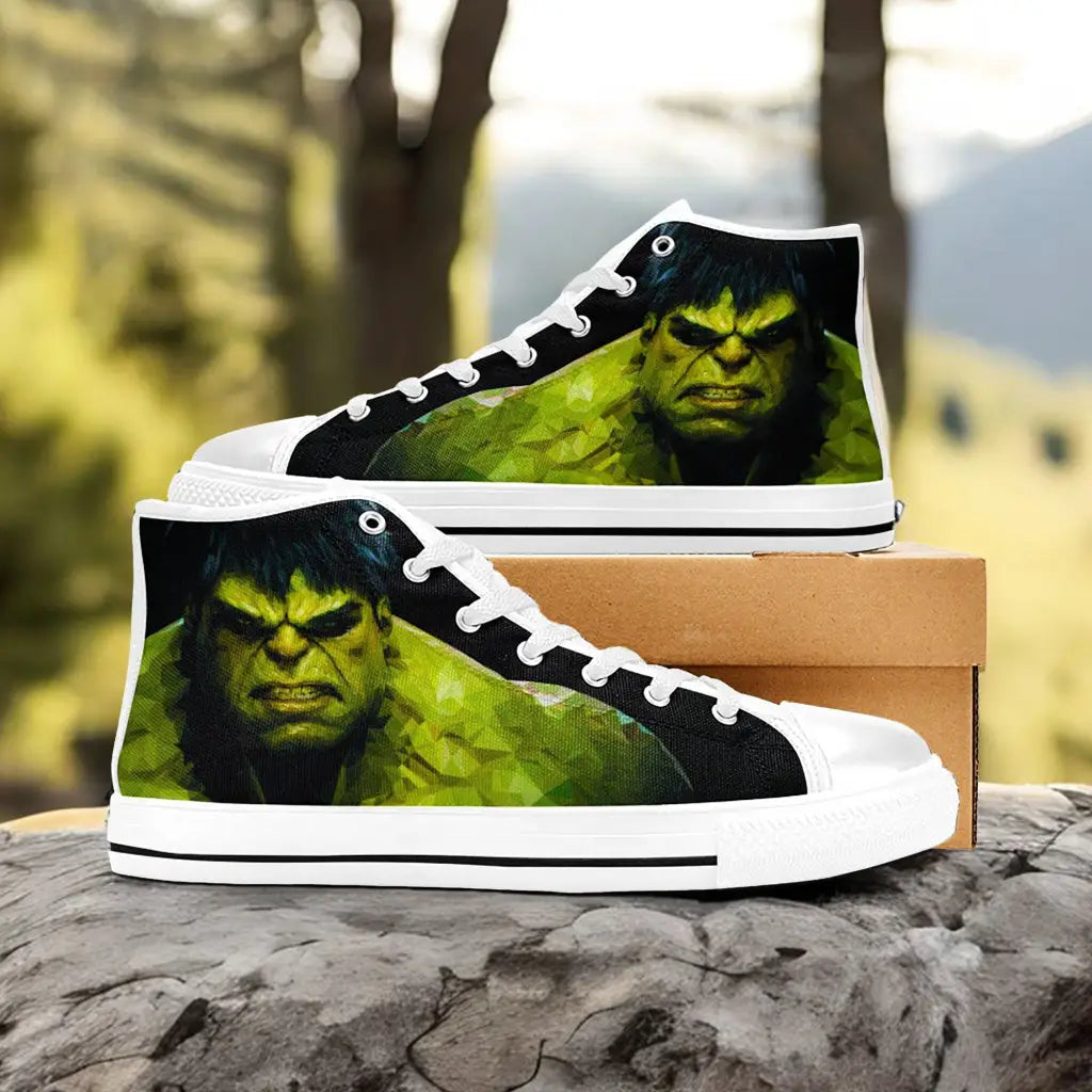 The Incredible Hulk Custom High Top Sneakers Shoes