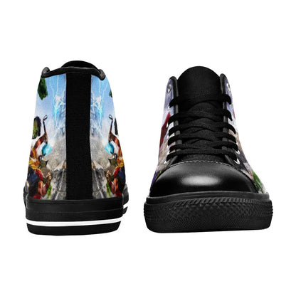 The Incredible Hulk vs Thor Custom High Top Sneakers Shoes