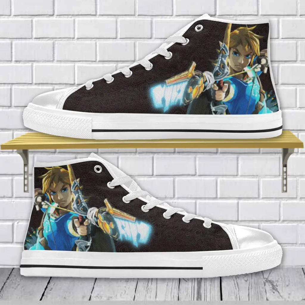 The Legend of Zelda Shoes High Top Sneakers