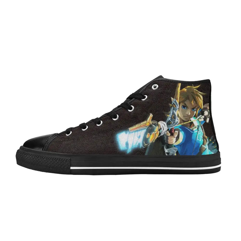 The Legend of Zelda Shoes High Top Sneakers