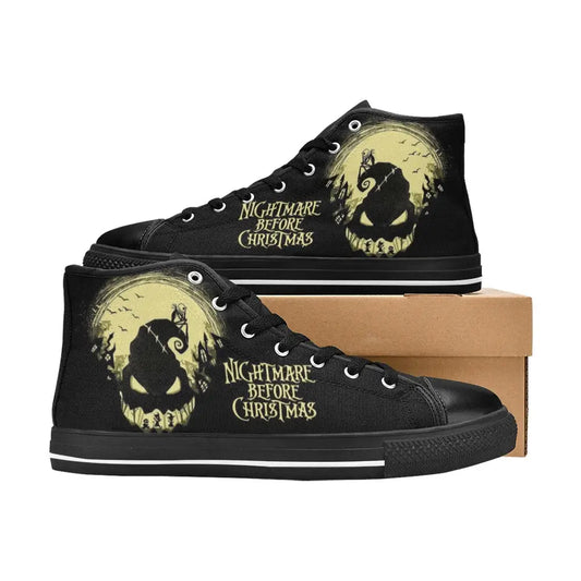 The Nightmare Before Christmas Custom High Top Sneakers Shoes