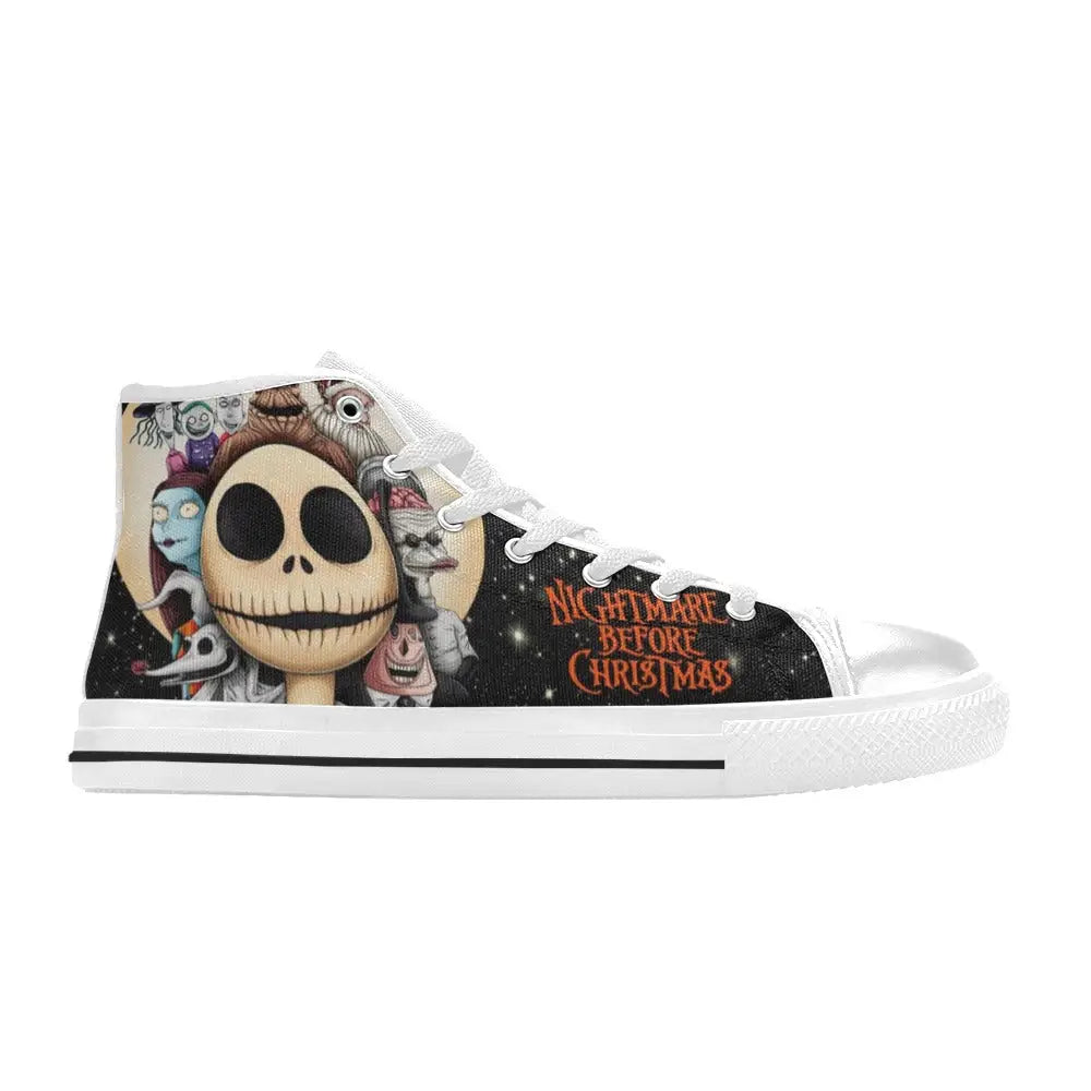 The Nightmare Before Christmas Custom High Top Sneakers Shoes