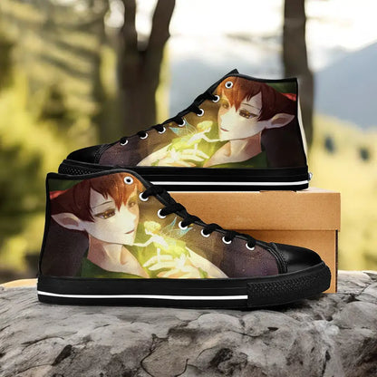 Tinkerbell Tinker Bell And Peter Pan Custom High Top Sneakers Shoes