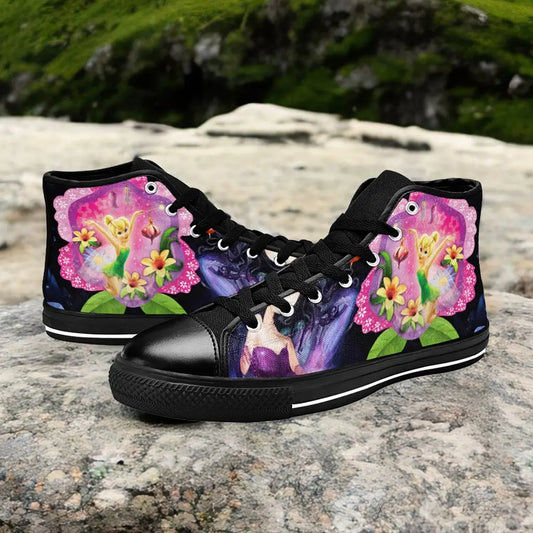 Tinkerbell Tinker Bell Fairies Custom High Top Sneakers Shoes