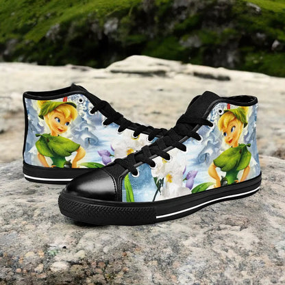 Tinkerbell Tinker Bell Fairies Custom High Top Sneakers Shoes