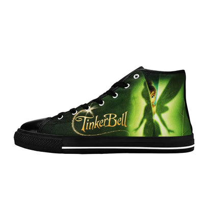 Tinkerbell Tinker Bell Fairies Custom High Top Sneakers Shoes