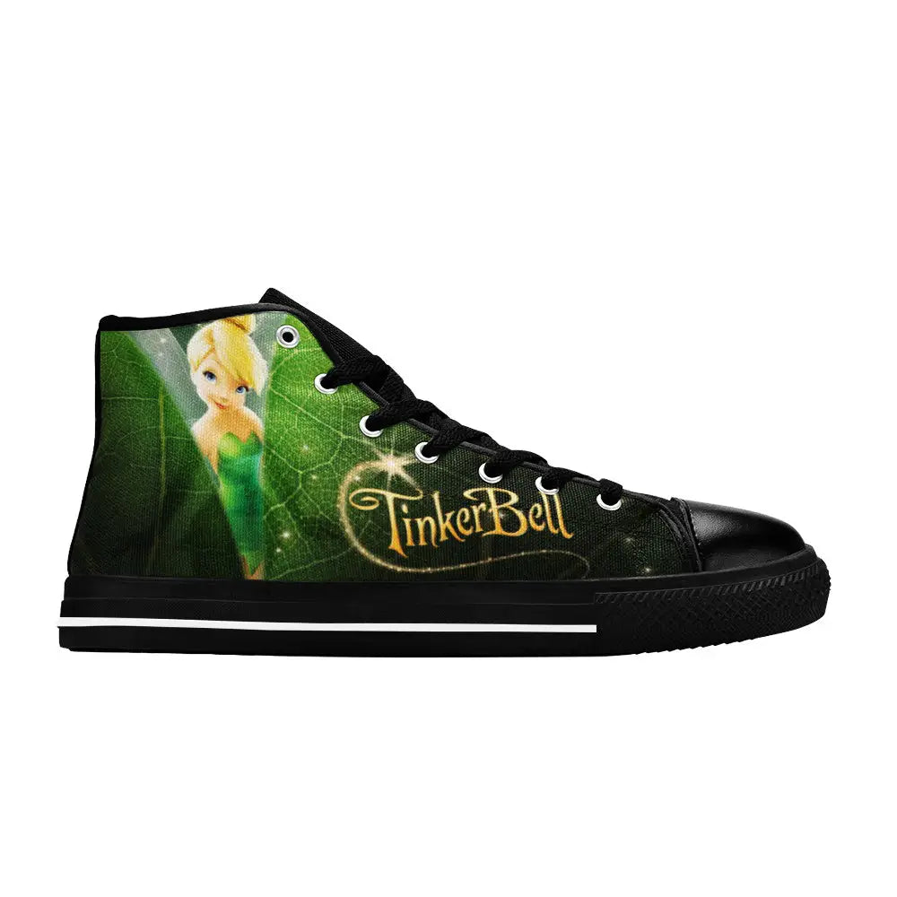 Tinkerbell Tinker Bell Fairies Custom High Top Sneakers Shoes