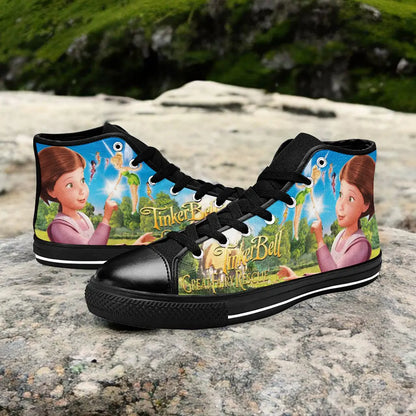 Tinkerbell Tinker Bell Fairies Custom High Top Sneakers Shoes