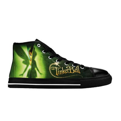 Tinkerbell Tinker Bell Fairies Custom High Top Sneakers Shoes