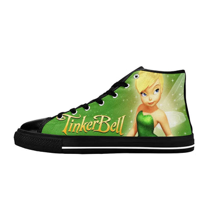 Tinkerbell Tinker Bell Fairies Custom High Top Sneakers Shoes