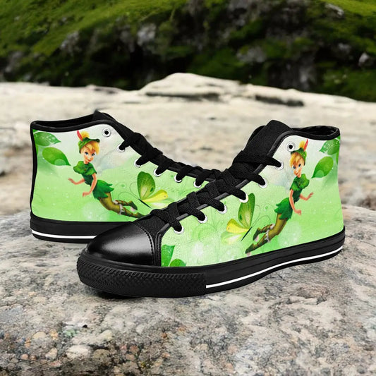 Tinkerbell Tinker Bell Custom High Top Sneakers Shoes