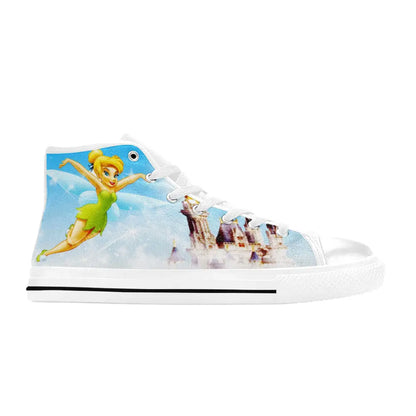 Tinkerbell Tinker Bell Custom High Top Sneakers Shoes