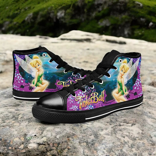 Tinkerbell Tinker Bell Custom High Top Sneakers Shoes