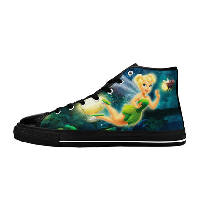 Tinkerbell Tinker Bell Custom High Top Sneakers Shoes