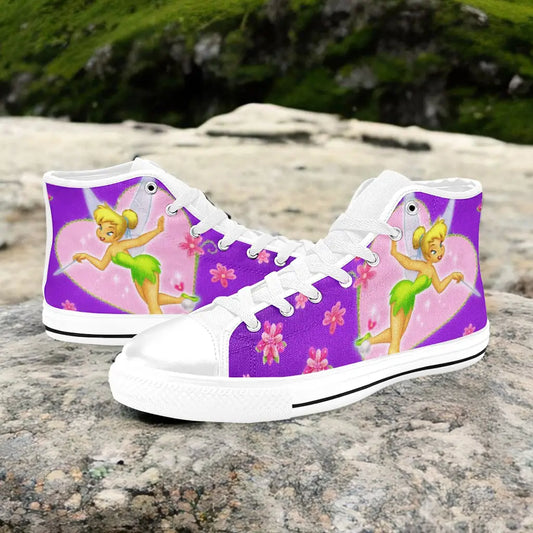 Tinkerbell Tinker Bell Custom High Top Sneakers Shoes