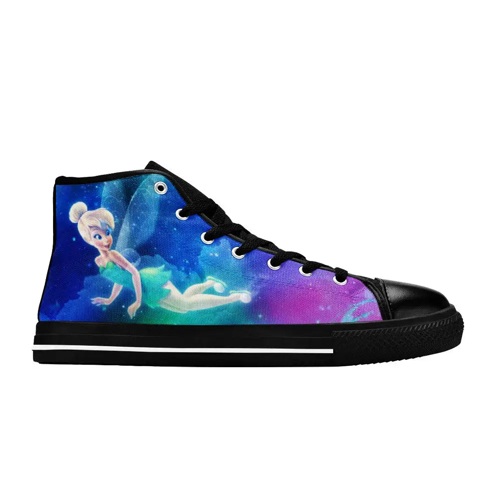 Tinkerbell Tinker Bell Custom High Top Sneakers Shoes