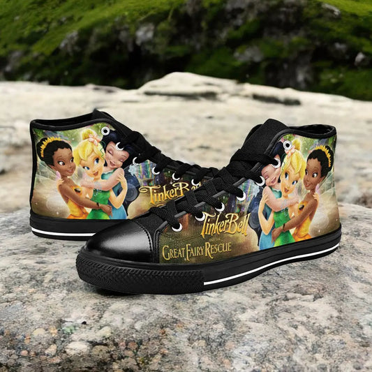Tinkerbell Tinker Bell Custom High Top Sneakers Shoes