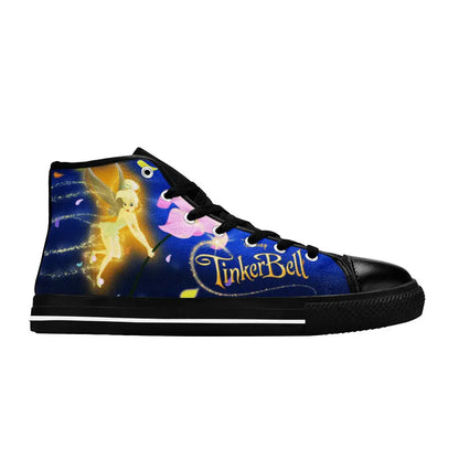 Tinkerbell Tinker Bell Custom High Top Sneakers Shoes