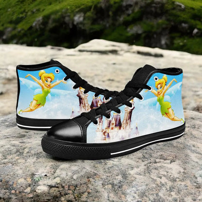 Tinkerbell Tinker Bell Custom High Top Sneakers Shoes