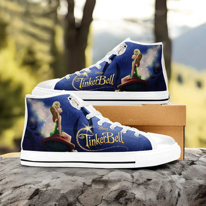 Tinkerbell Tinker Bell Custom High Top Sneakers Shoes