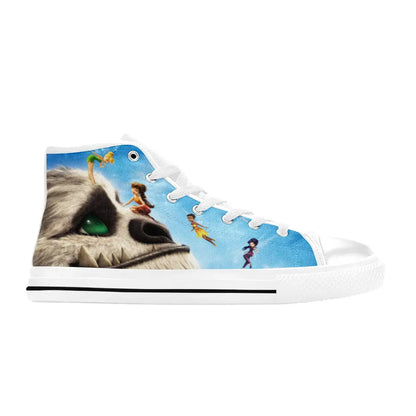 Tinkerbell Tinker Bell the Legend of the NeverBeast Custom High Top Sneakers Shoes