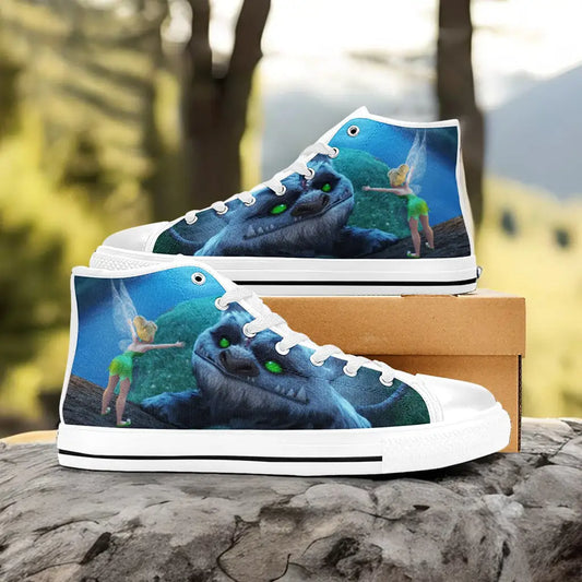 Tinkerbell Tinker Bell the Legend of the NeverBeast Custom High Top Sneakers Shoes
