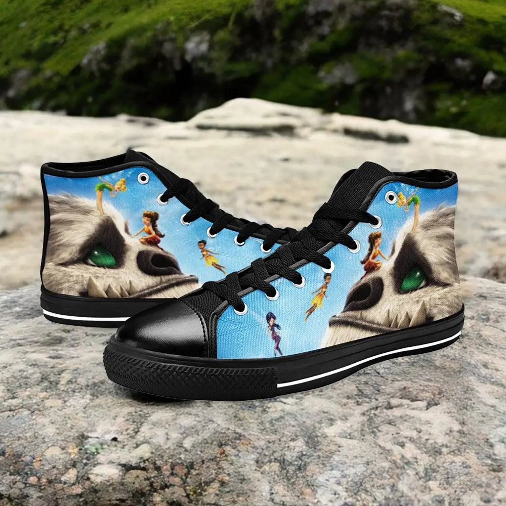 Tinkerbell Tinker Bell the Legend of the NeverBeast Custom High Top Sneakers Shoes