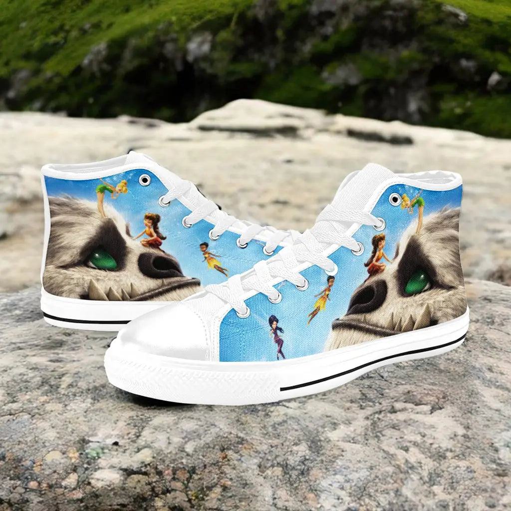 Tinkerbell Tinker Bell the Legend of the NeverBeast Custom High Top Sneakers Shoes