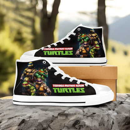 TMNT Teenage Mutant Ninja Turtles Custom High Top Sneakers Shoes