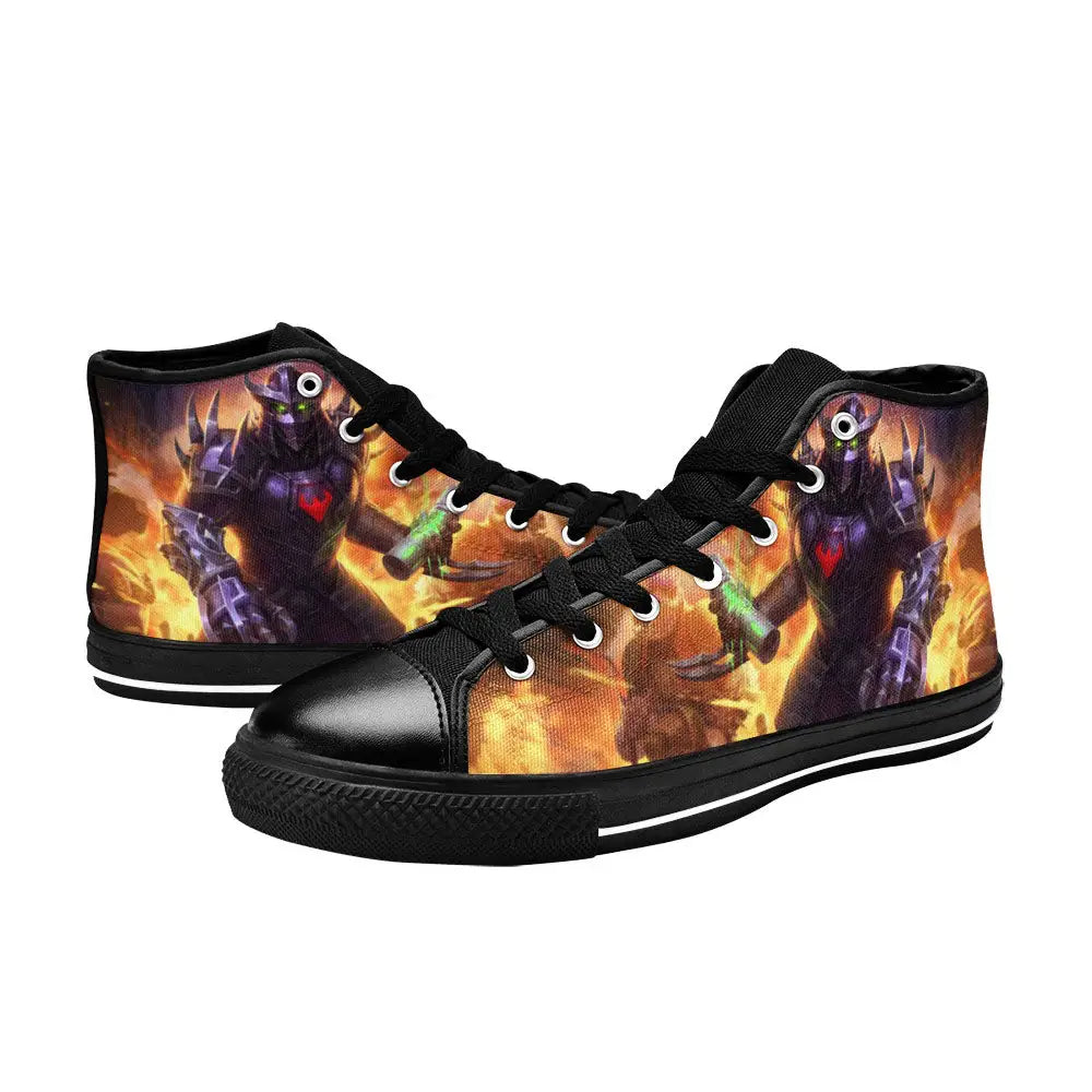 TMNT Teenage Mutant Ninja Turtles Custom High Top Sneakers Shoes