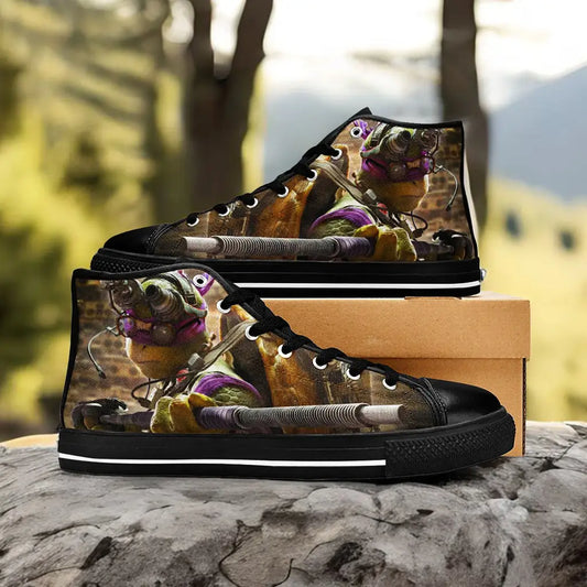 TMNT Teenage Mutant Ninja Turtles Custom High Top Sneakers Shoes