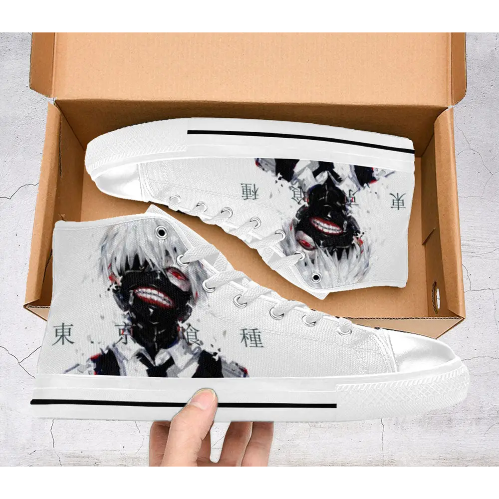 Tokyo Ghoul Kaneki Ken Shoes High Top Sneakers