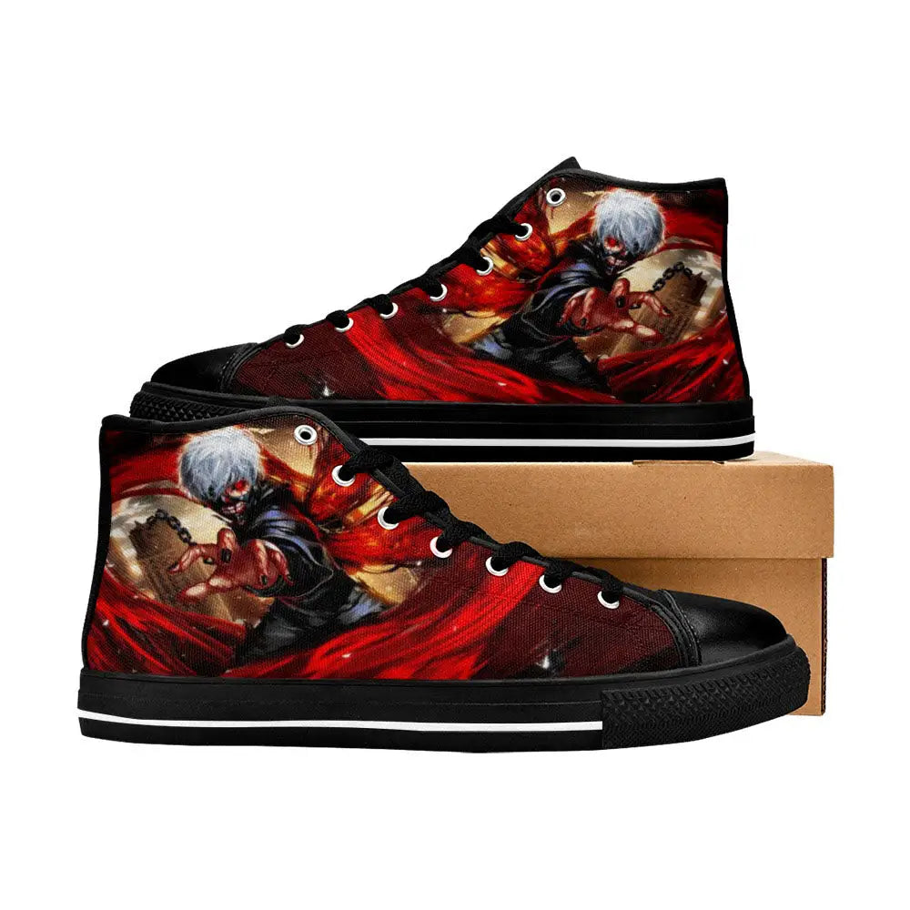 Tokyo Ghoul Kaneki Ken Shoes High Top Sneakers